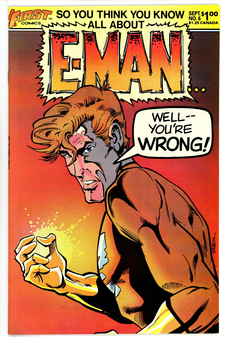 E-Man Comics Vol 2 6 (1983)