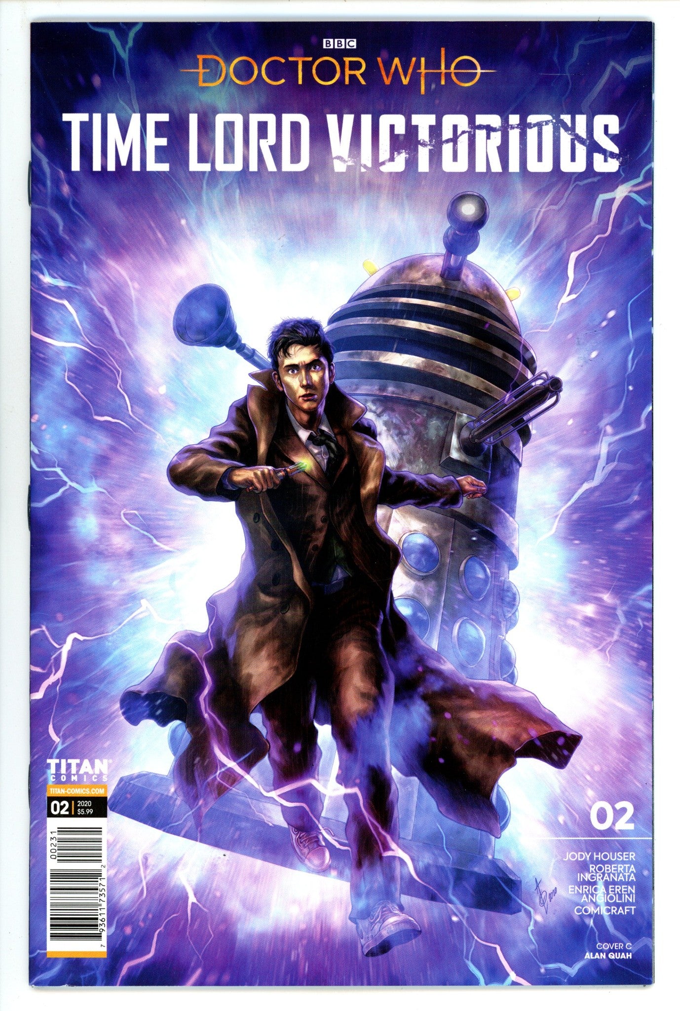 Doctor Who: Time Lord Victorious 2 High Grade (2020) Quah Variant 