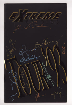 Extreme Tour Book 1 FN (6.0) (1993) Signed x11 Cover