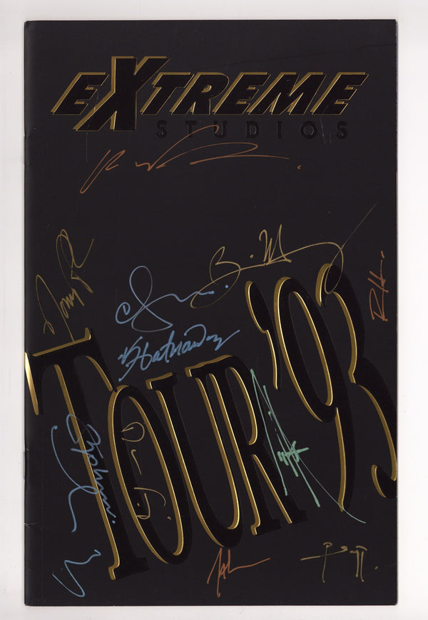 Extreme Tour Book 1 FN (6.0) (1993) Signed x11 Cover