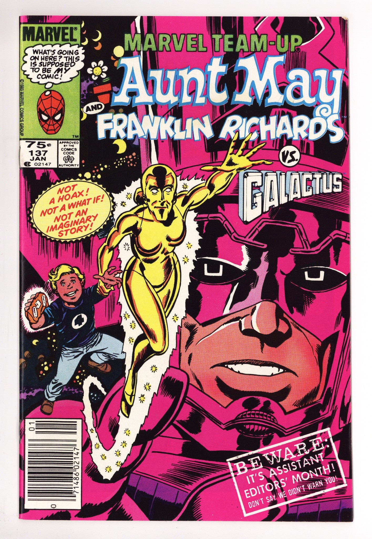 Marvel Team-Up Vol 1 137 VF/NM (9.0) (1984) Canadian Price Variant 