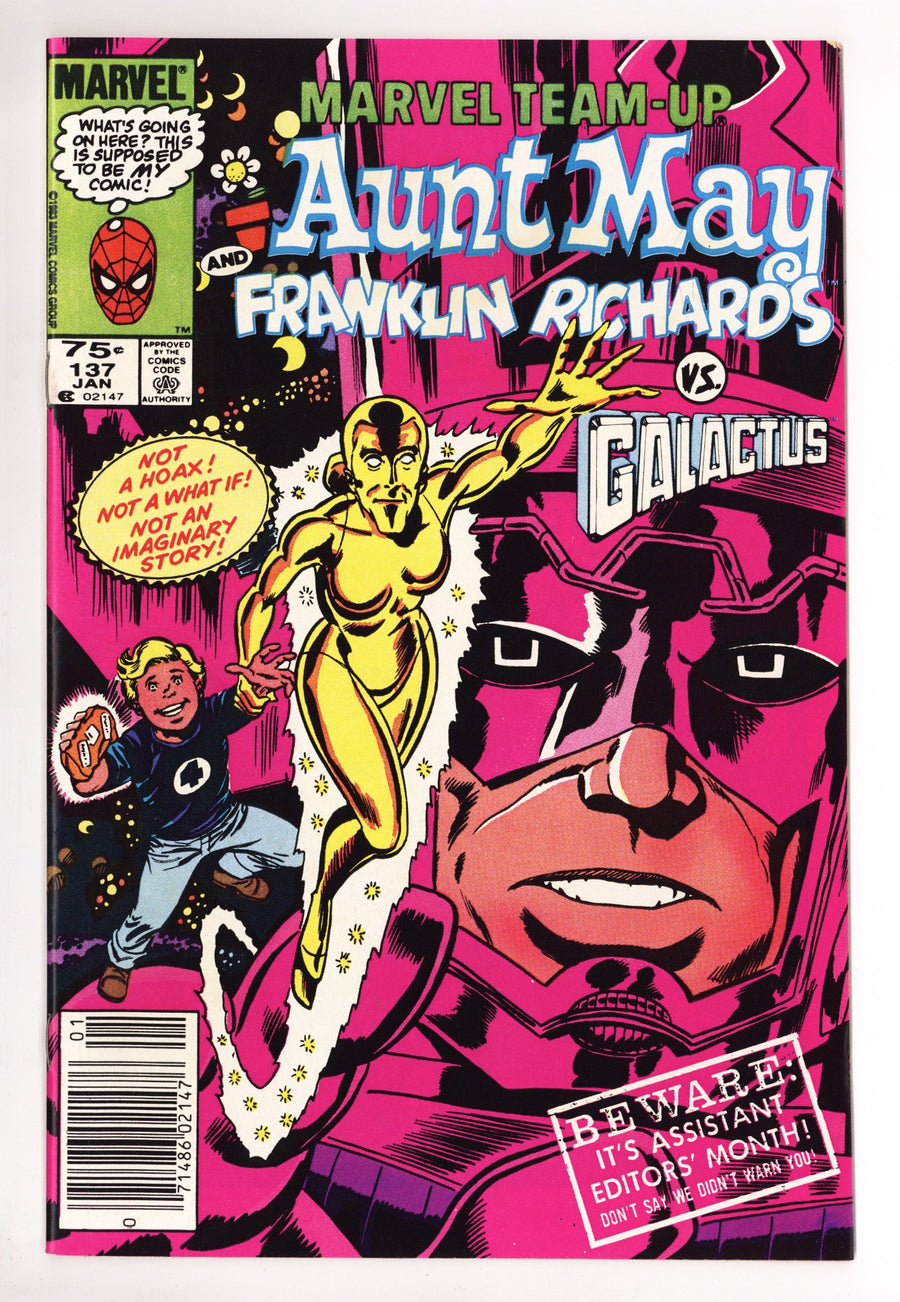 Marvel Team-Up Vol 1 137 VF/NM (9.0) (1984) Canadian Price Variant 