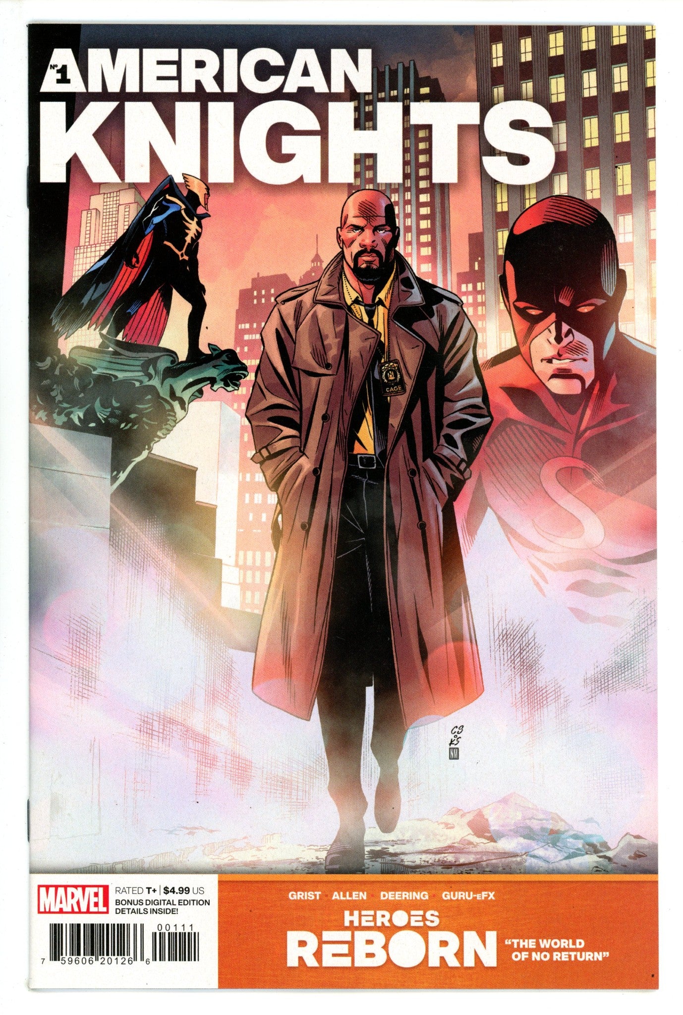 Heroes Reborn: American Knights 1 High Grade (2021) 