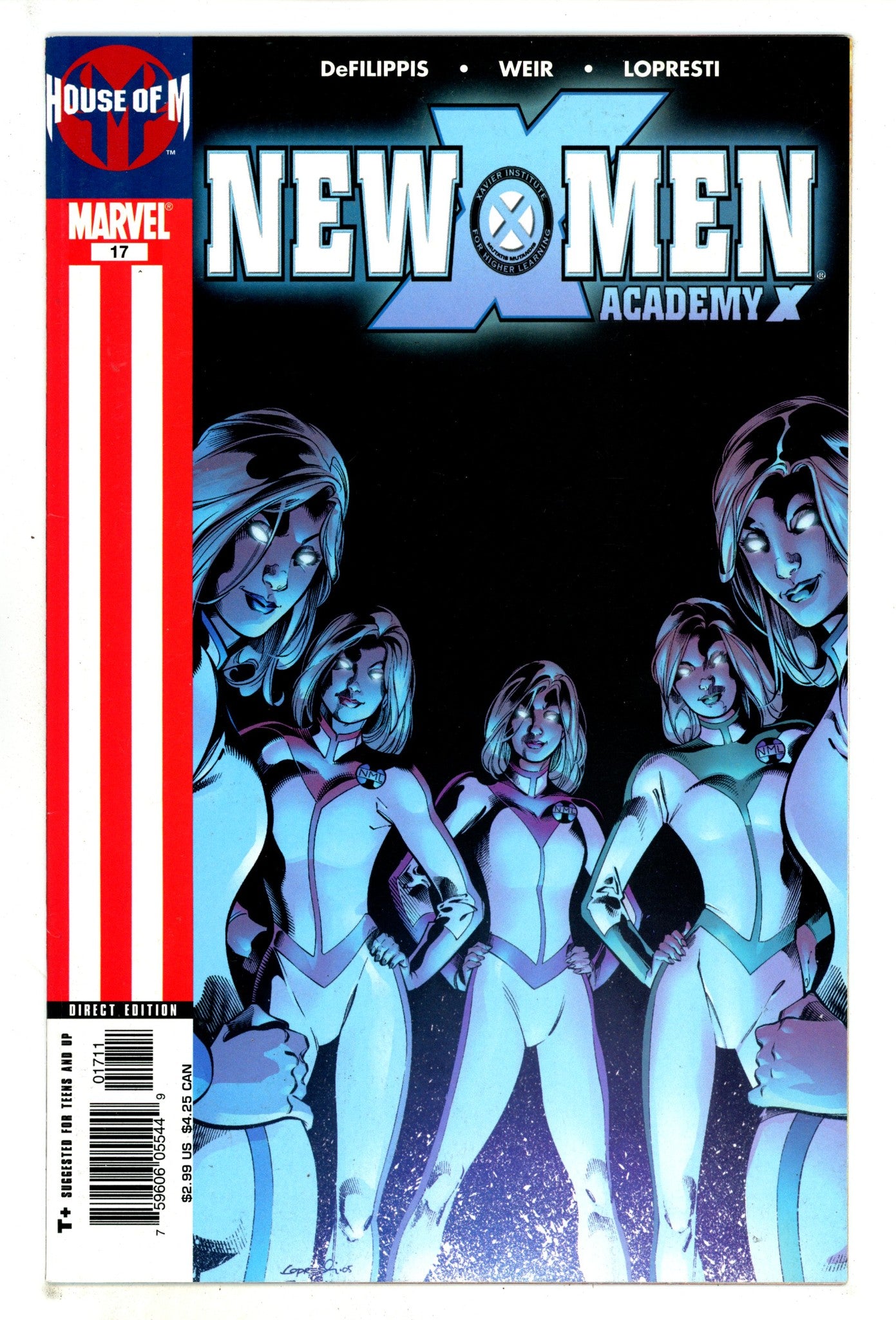 New X-Men 17 Mid Grade (2005) 