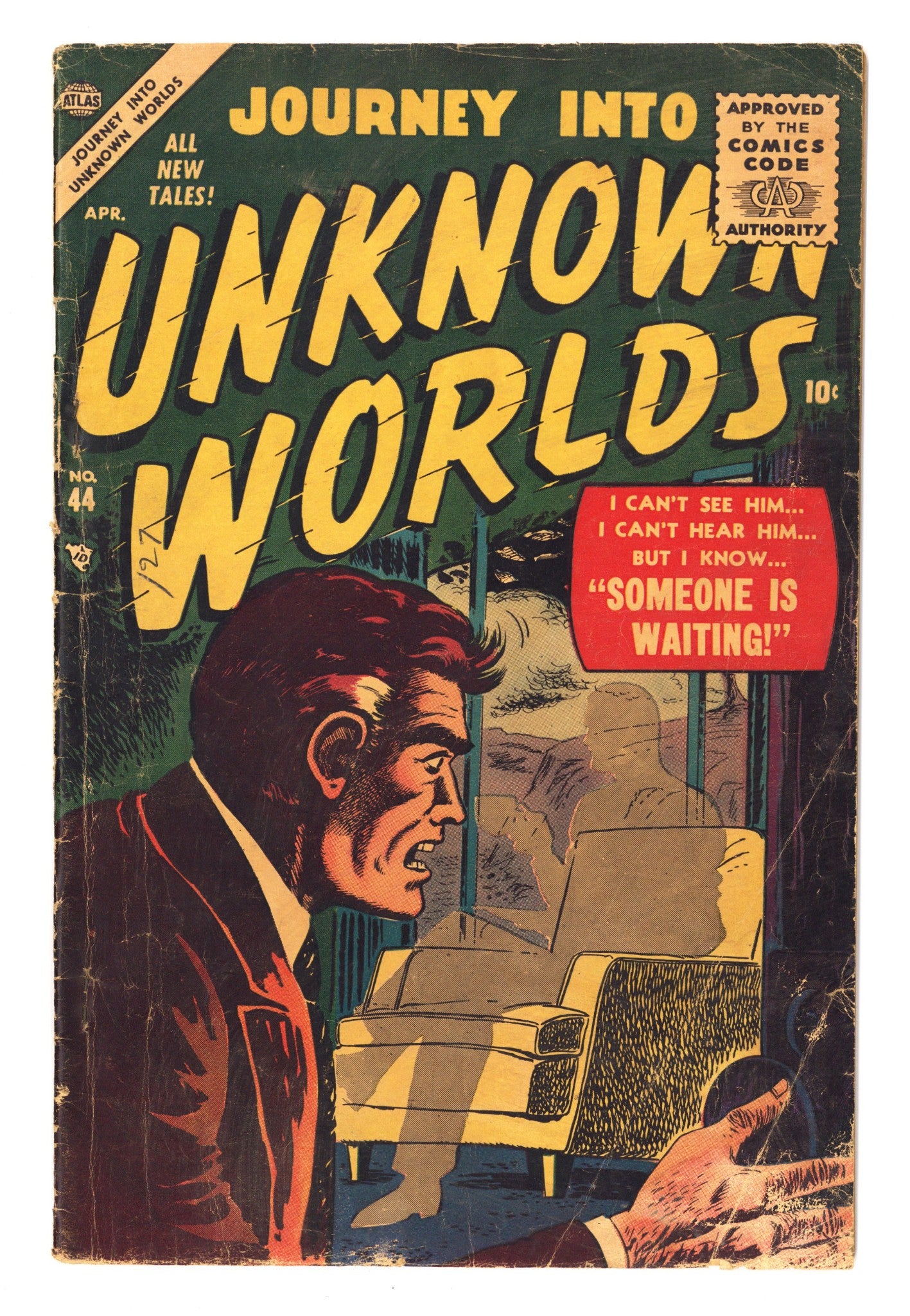 Journey into Unknown Worlds Vol 1 44 GD+ (2.5) (1956) 