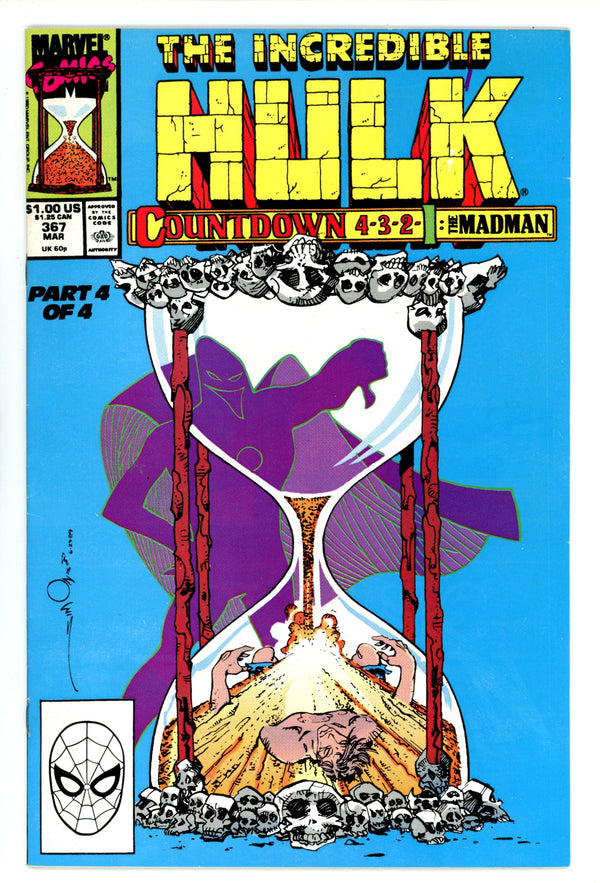 The Incredible Hulk Vol 1 367 Mid Grade (1990)