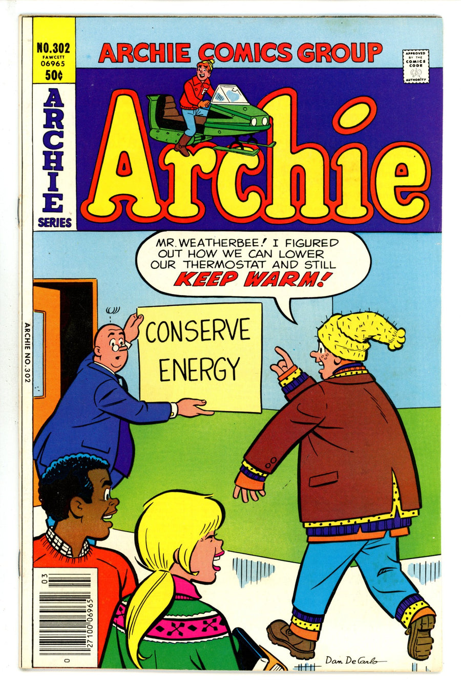 Archie Vol 1 302 FN (1981)