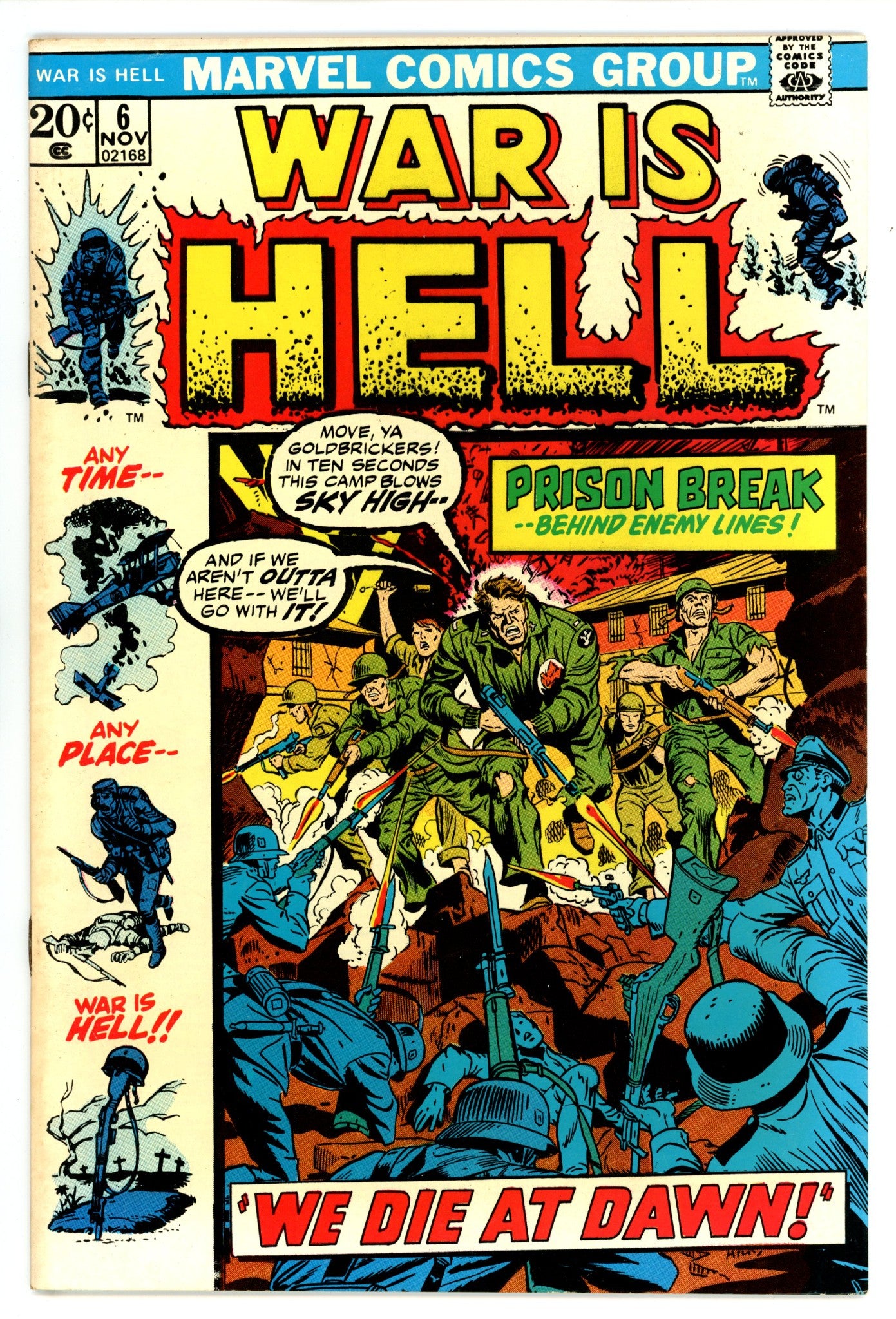 War Is Hell 6 VF- (7.5) (1973)