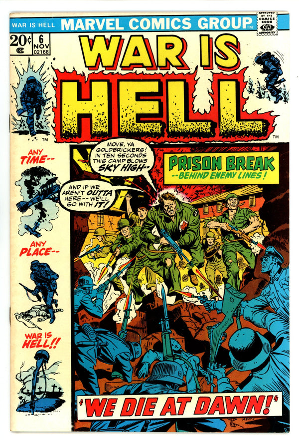 War Is Hell 6 VF- (7.5) (1973)