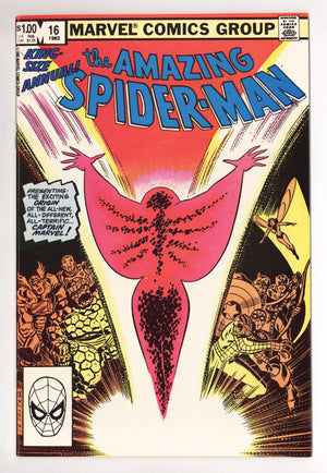 The Amazing Spider-Man Annual Vol 1 16 VF+ (8.5) (1982)