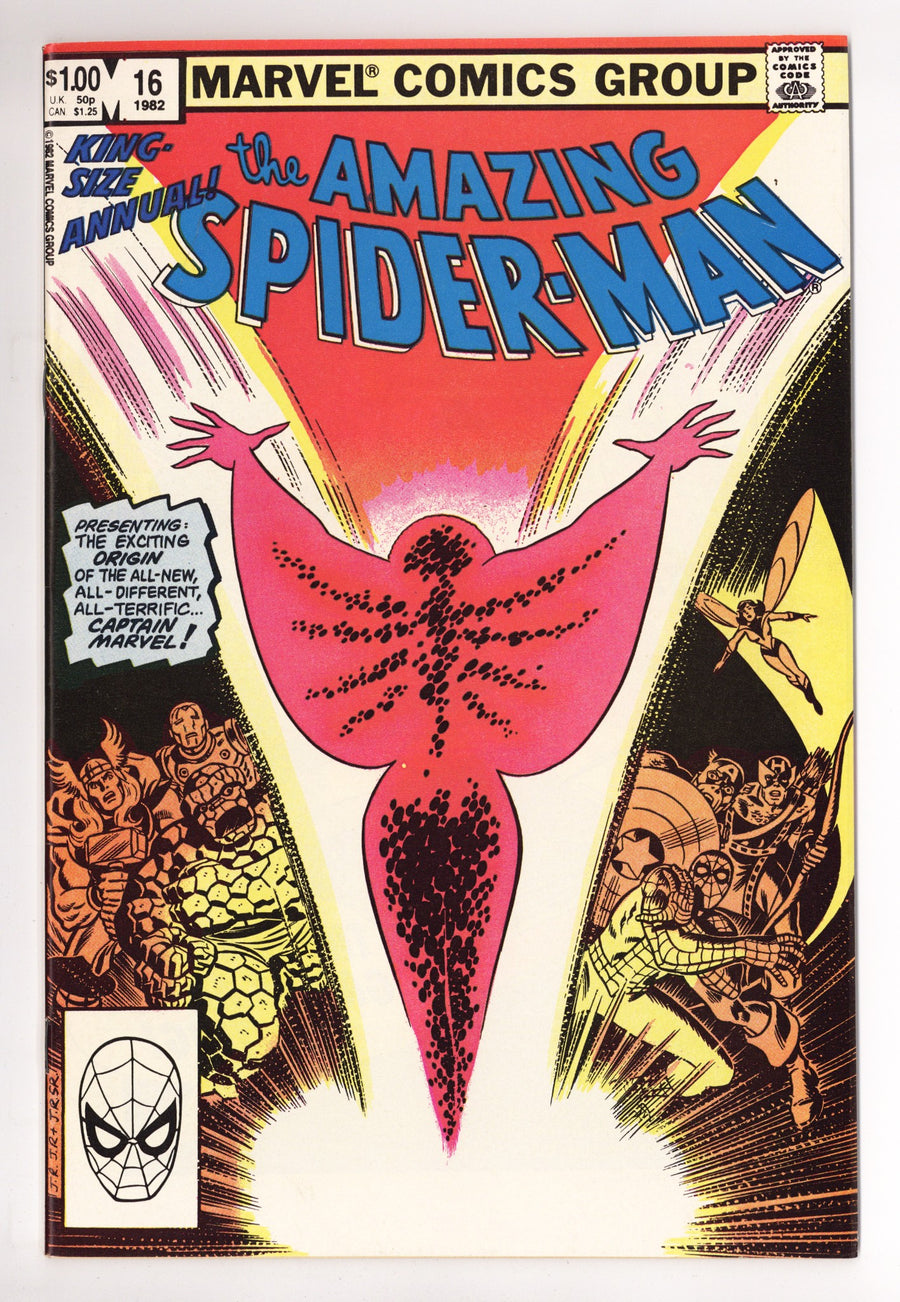 The Amazing Spider-Man Annual Vol 1 16 VF+ (8.5) (1982) 
