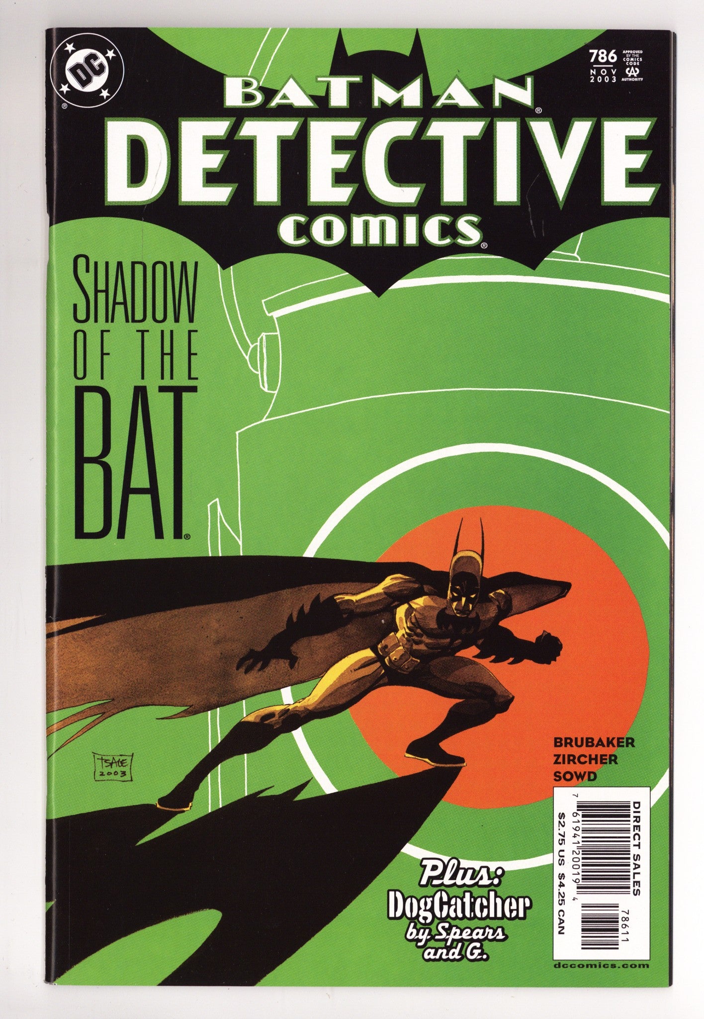 Detective Comics Vol 1 786 High Grade (2003) 