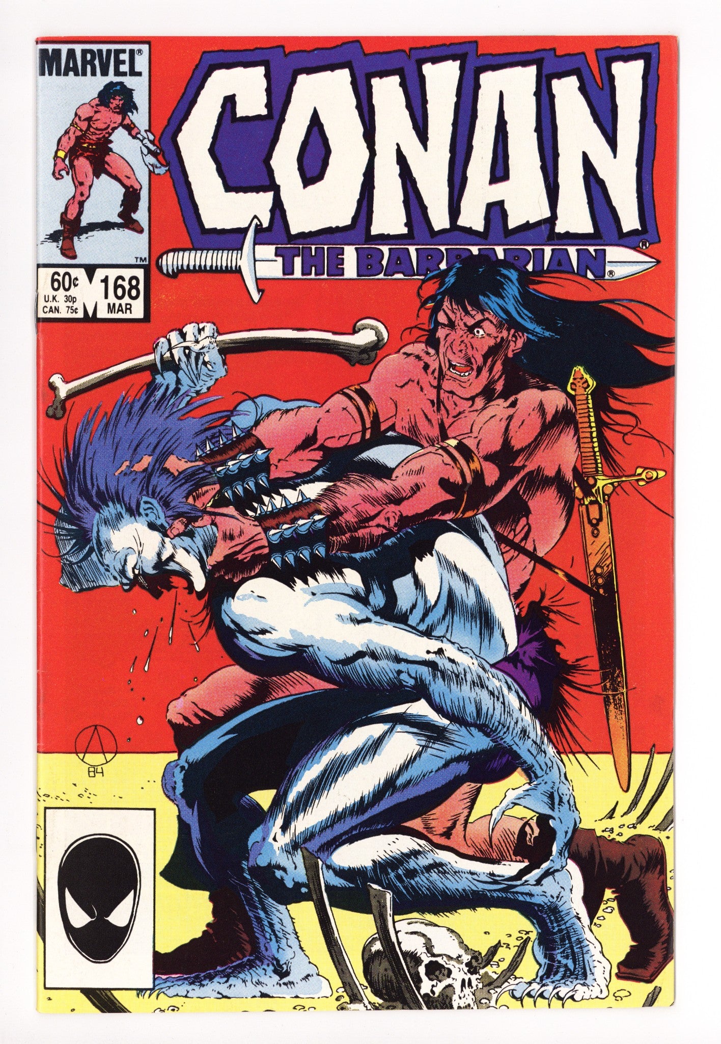 Conan the Barbarian Vol 1 168 Mid Grade (1985) 