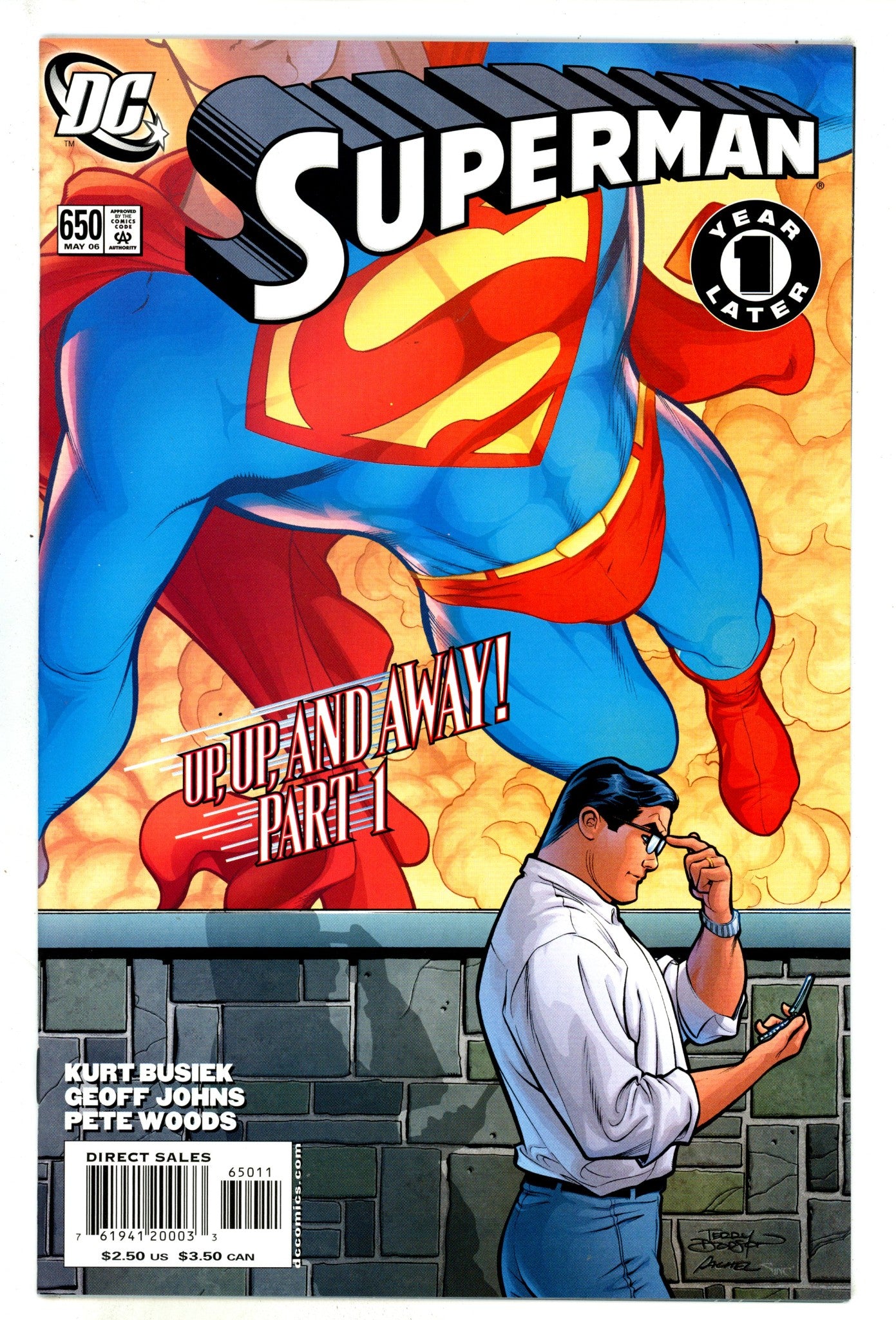 Superman Vol 1 650 High Grade (2006) 
