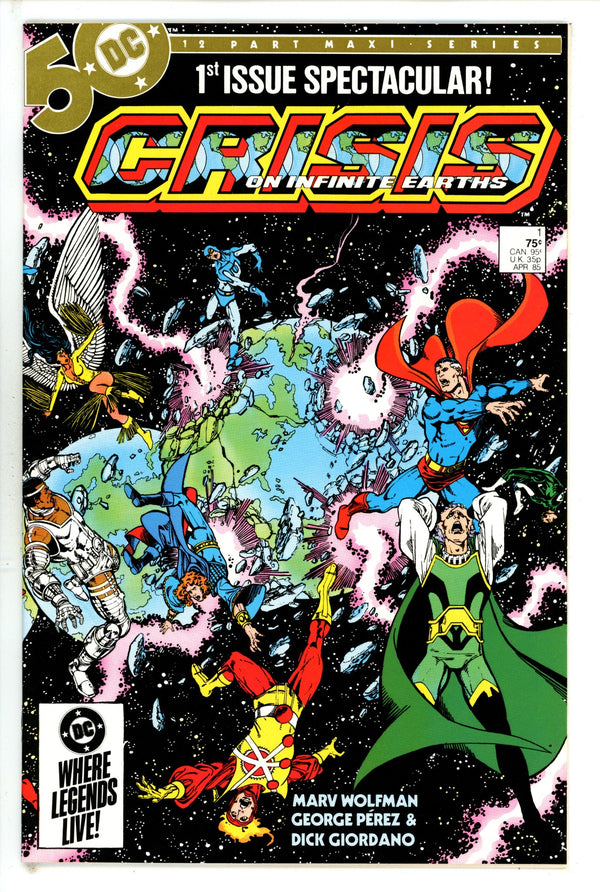 Crisis on Infinite Earths 1 VF/NM (1985)