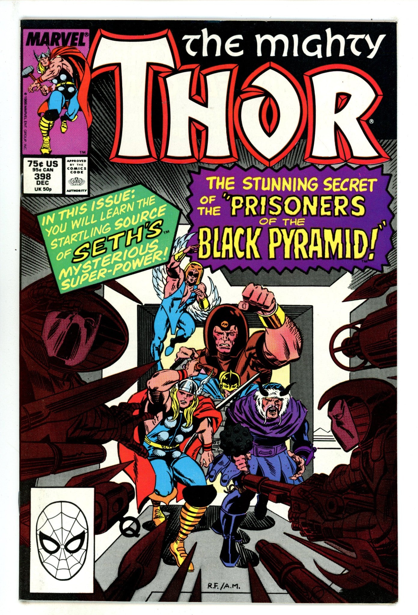 Thor Vol 1 398  High Grade   (1988)        