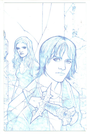 Angel 21 High Grade (2009) Rodriguez Virgin Sketch Incentive Variant