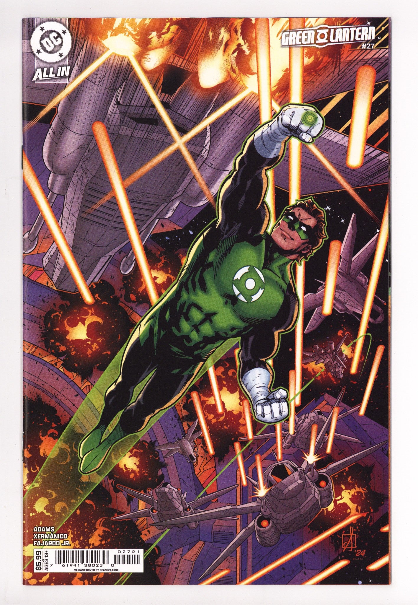 Green Lantern Vol 8 27 Izaakse Variant (2025)