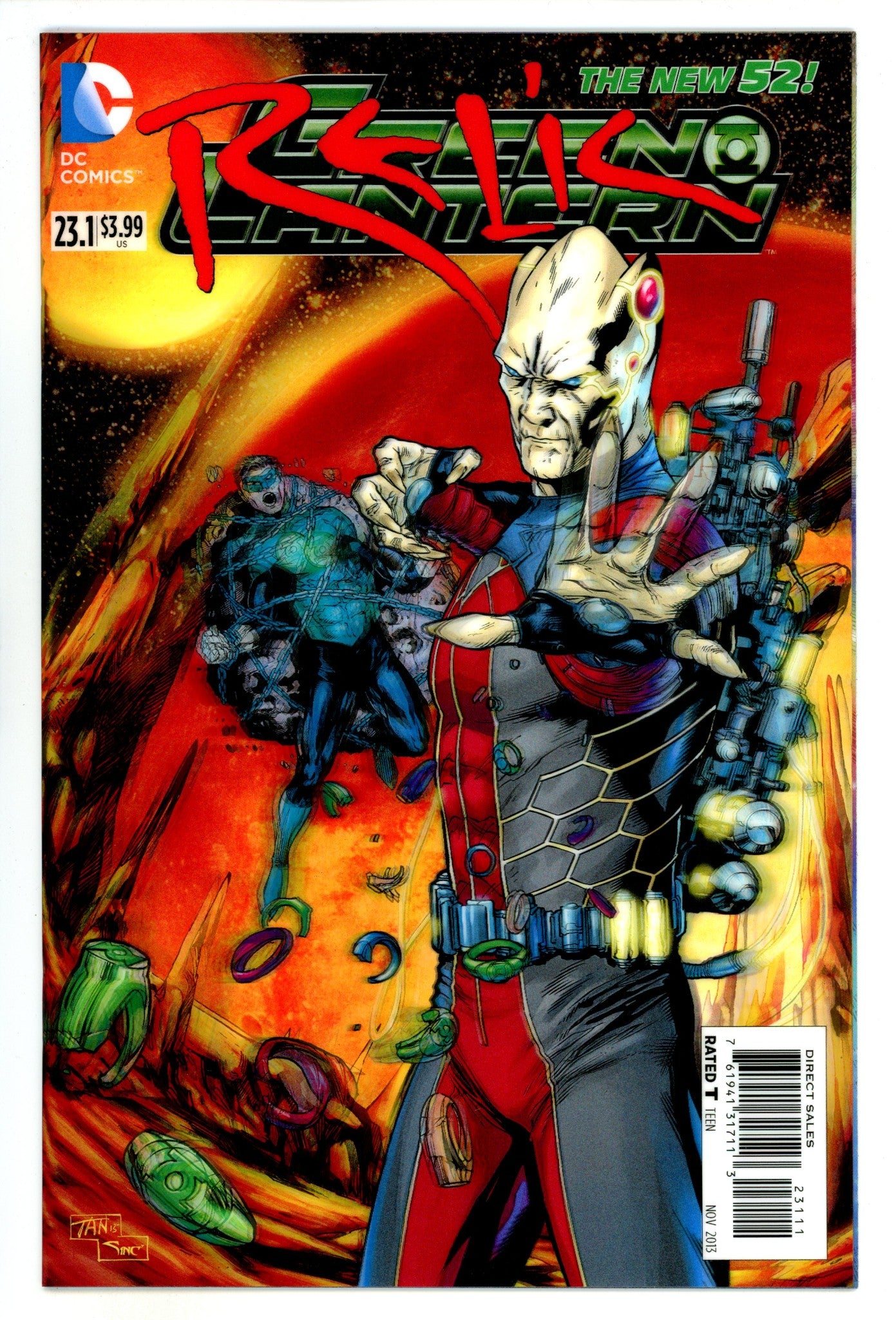 Green Lantern Vol 5 23.1 High Grade (2013) 