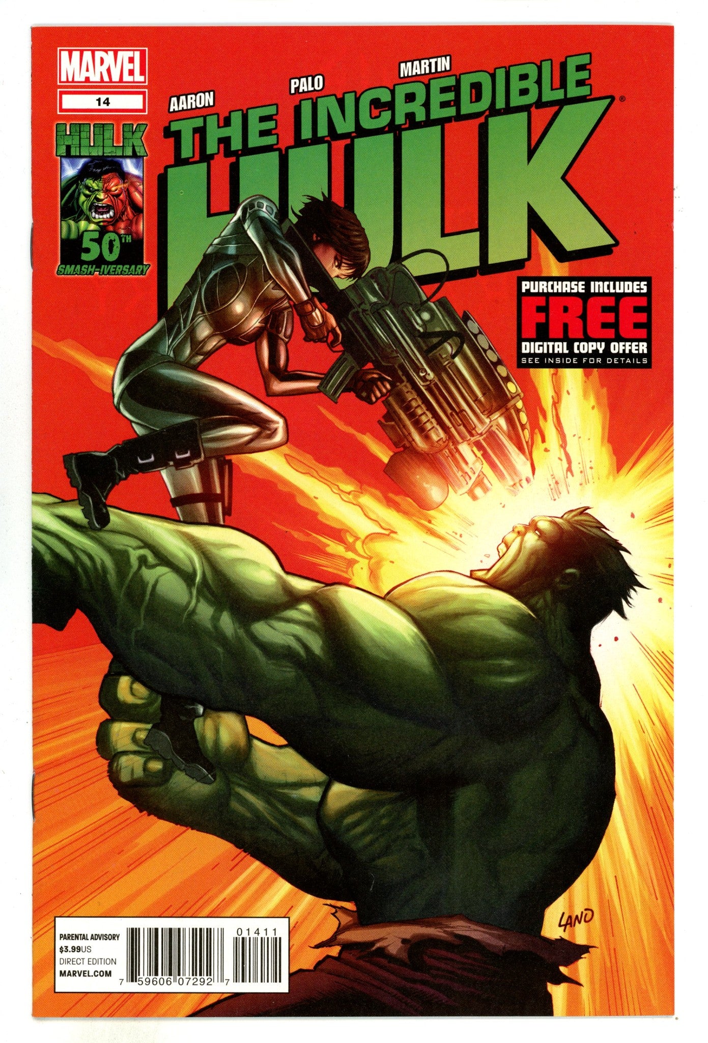 The Incredible Hulk Vol 3 14 High Grade (2012) 