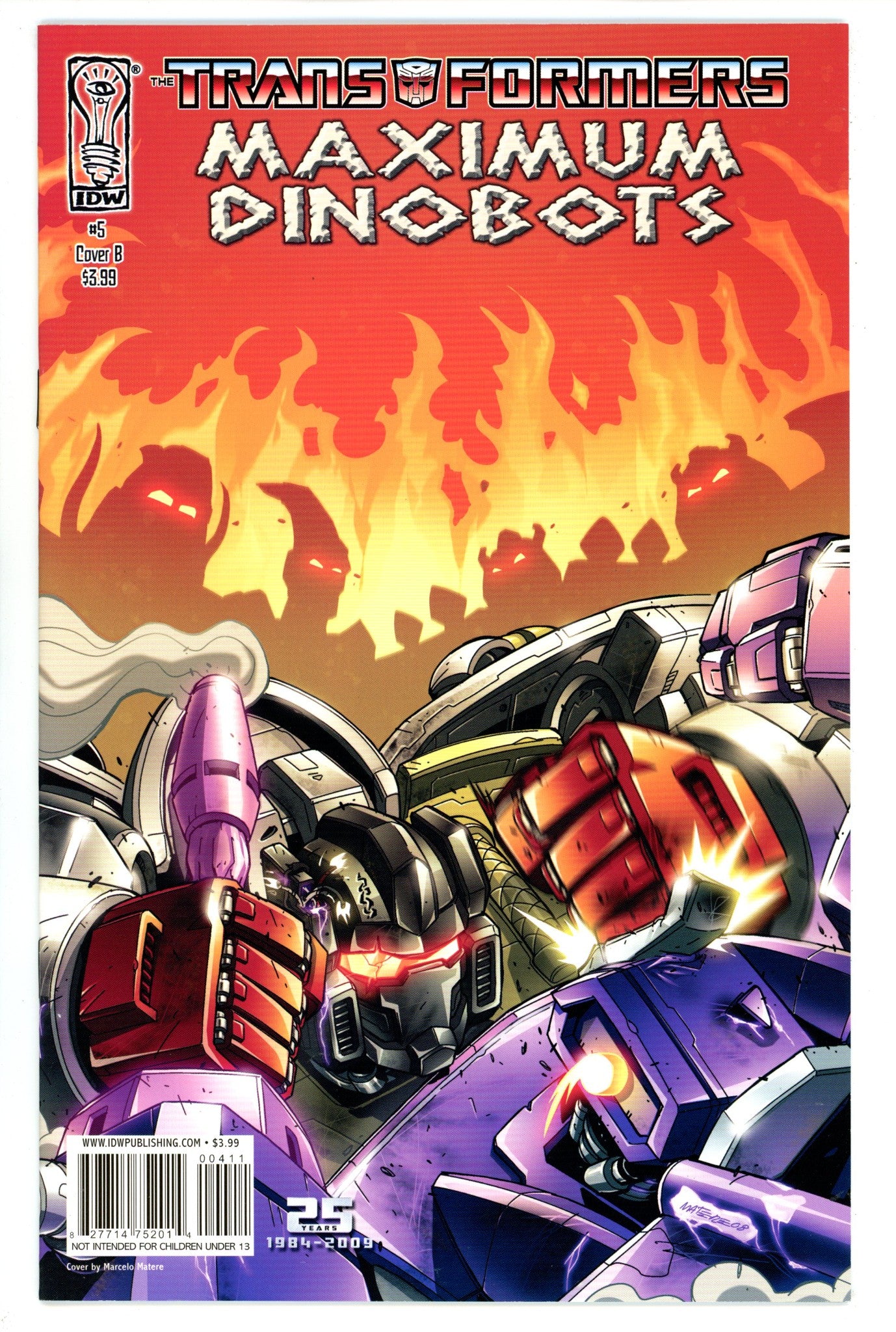 The Transformers: Maximum Dinobots 5 High Grade (2009) Matere Variant 