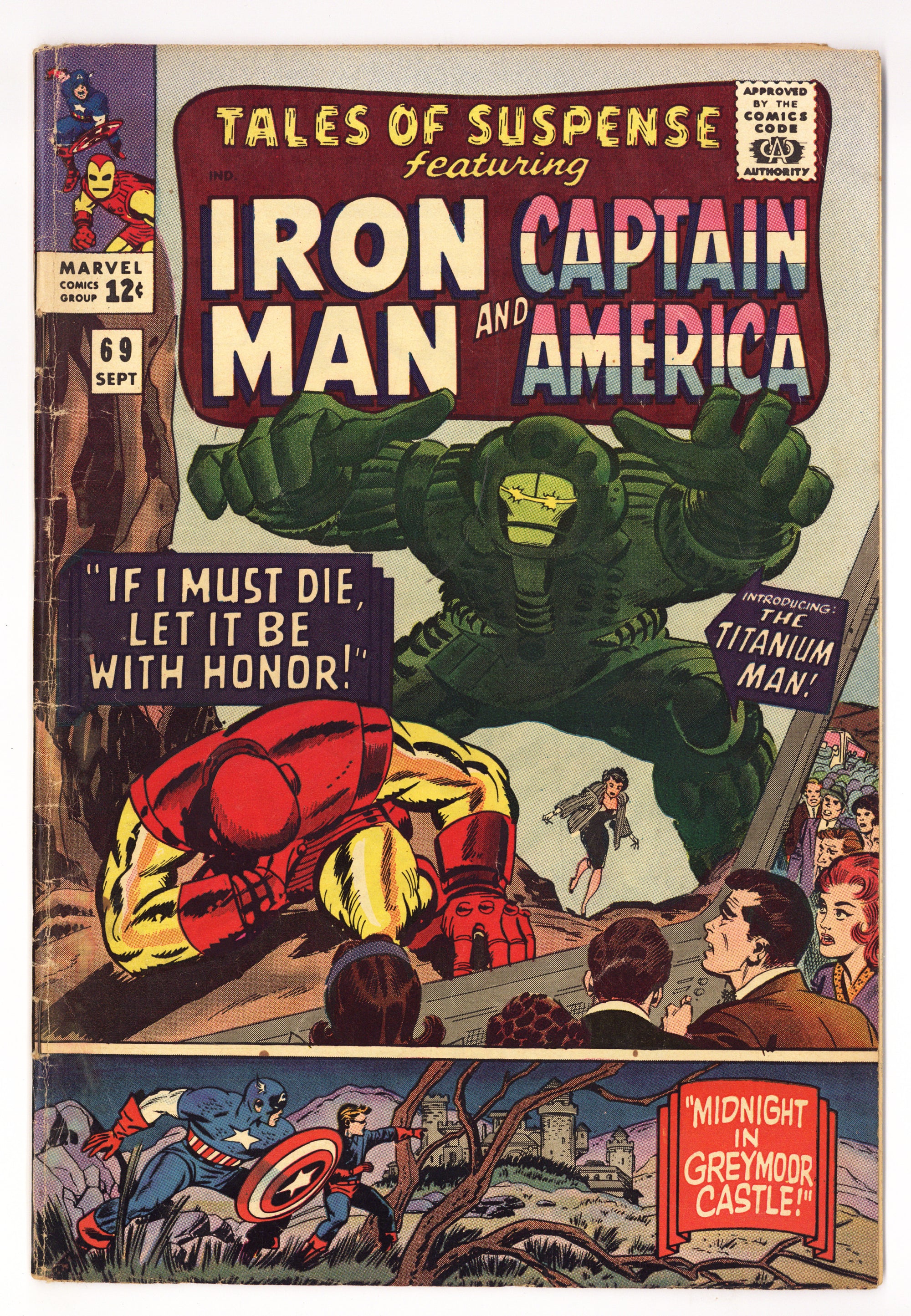 Tales of Suspense Vol 1 69 VG- (3.5) (1965) 