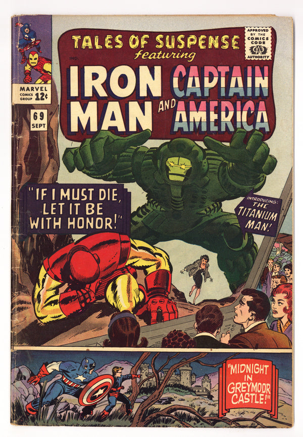 Tales of Suspense Vol 1 69 VG- (3.5) (1965)