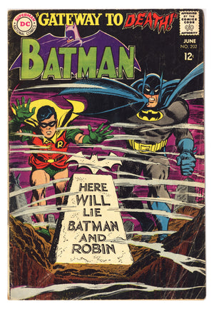 Batman Vol 1 202 GD/VG (3.0) (1968)