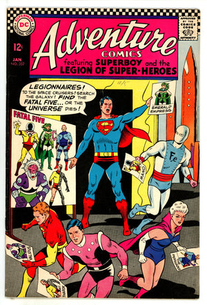 Adventure Comics Vol 1 352 FN+ (6.5) (1967) 