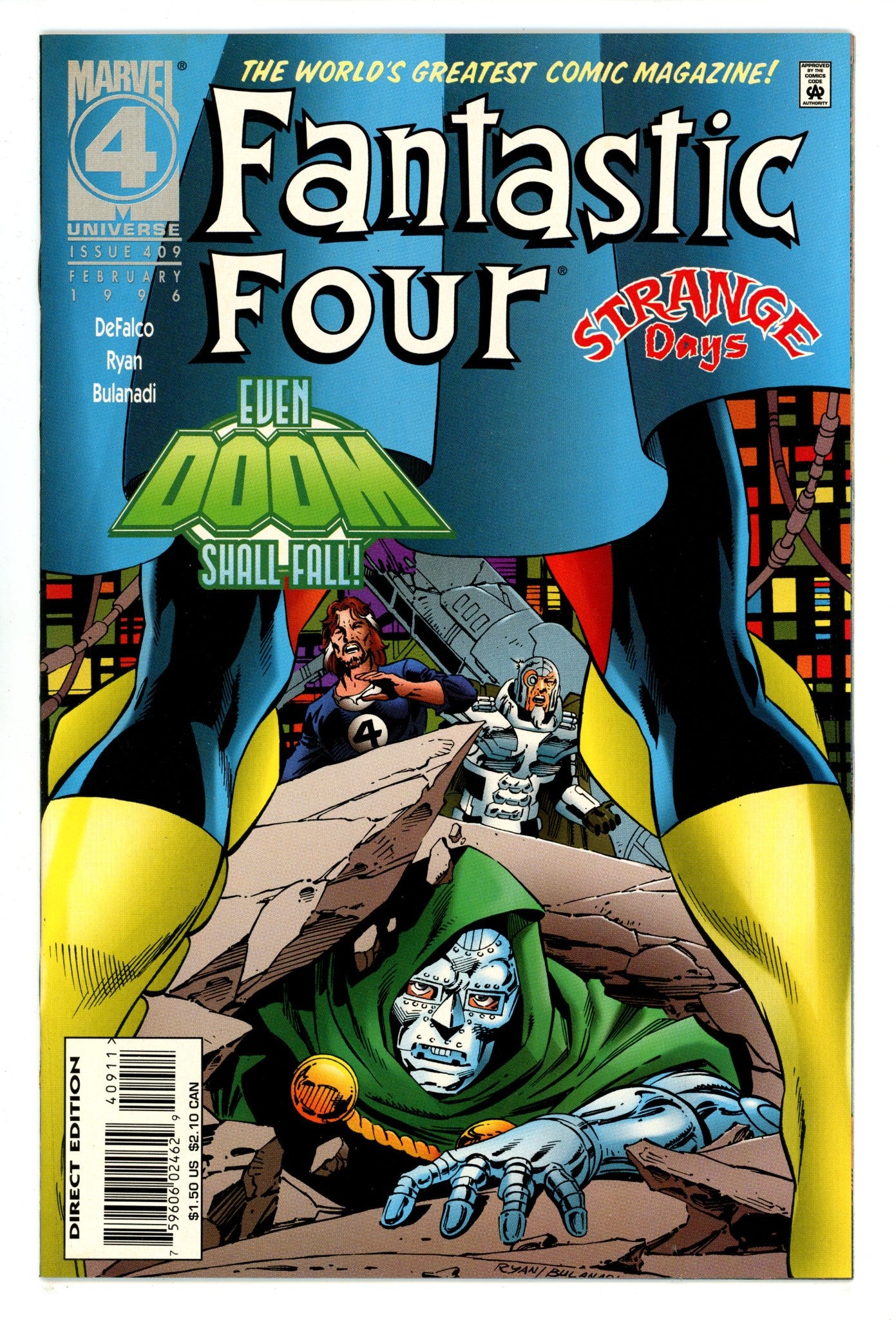 Fantastic Four Vol 1 409 High Grade (1996) 