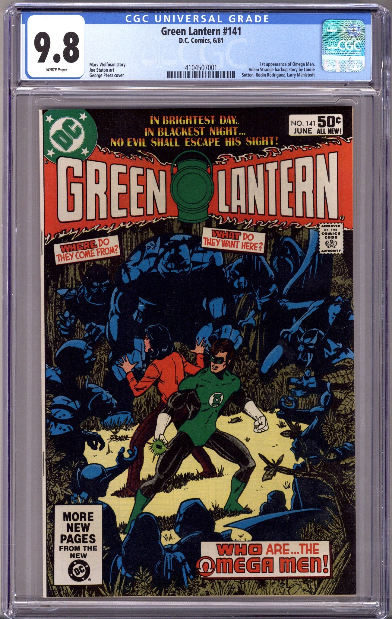 Green Lantern Vol 2 141 CGC 9.8 (NM/M) (1981)