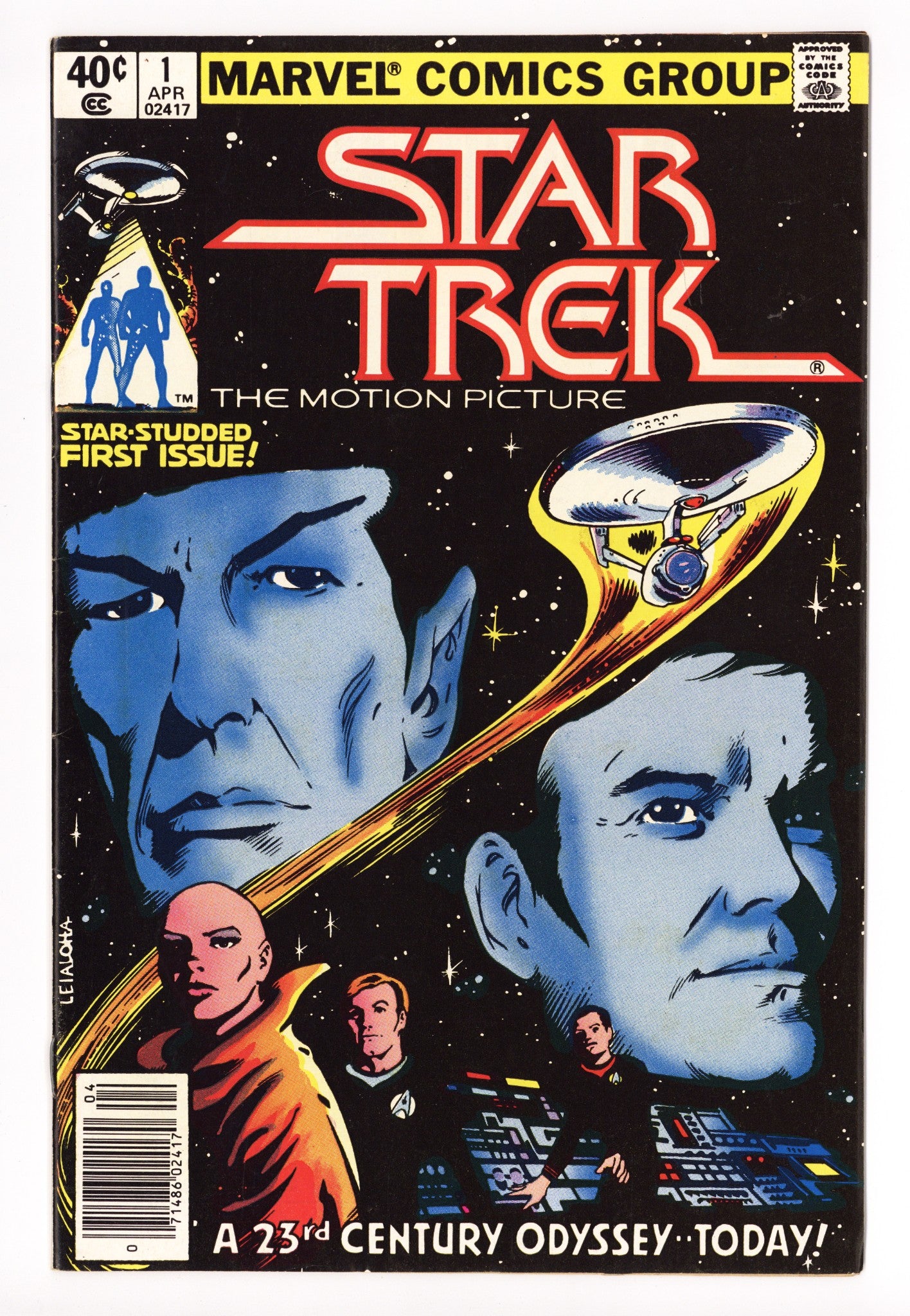 Star Trek 1 Mid Grade (1980) Newsstand 