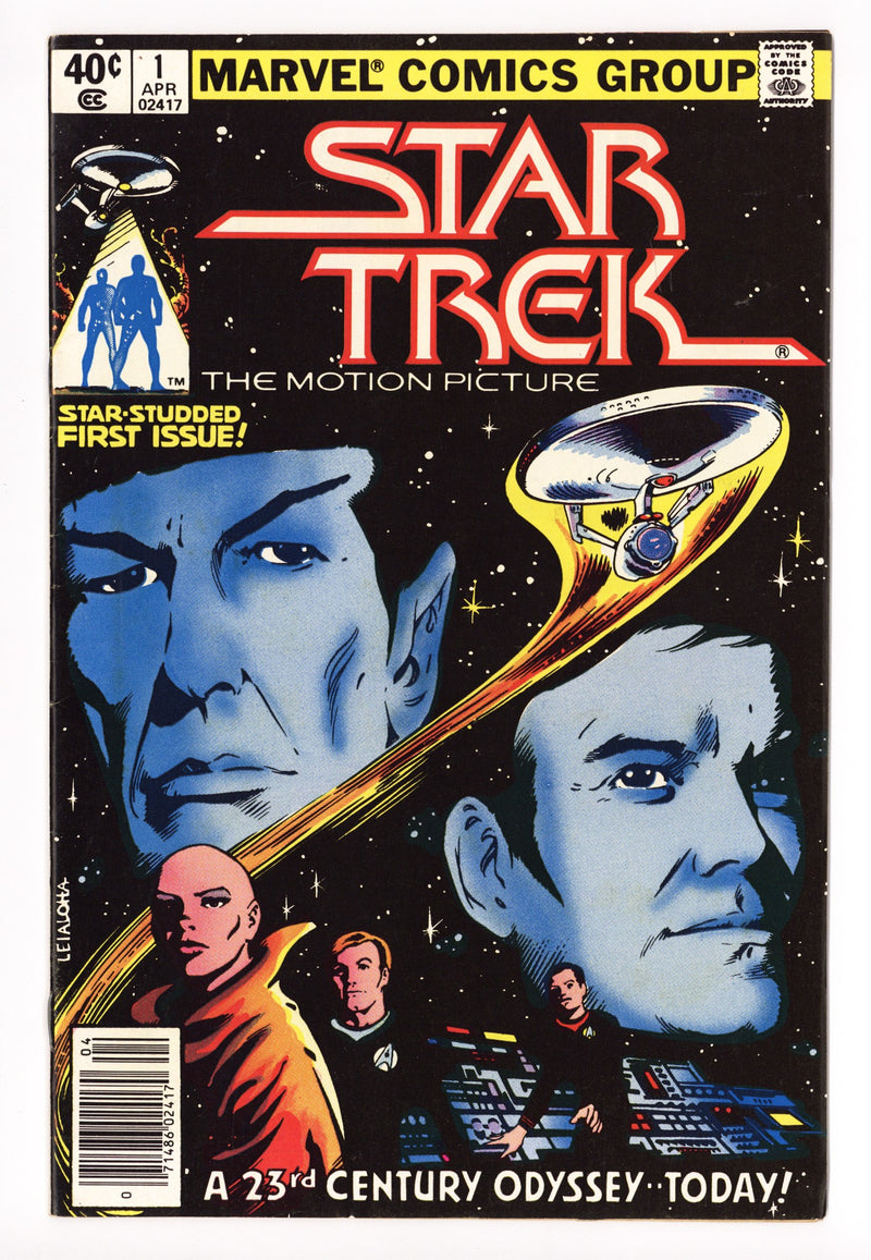 Star Trek 1 Mid Grade (1980) Newsstand 