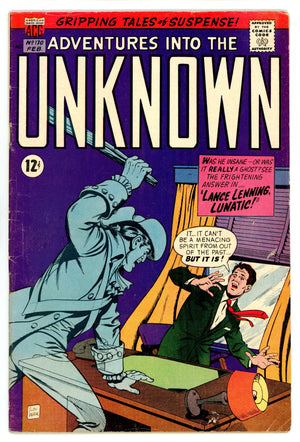 Adventures into the Unknown 170 VG+ (4.5) (1967) 