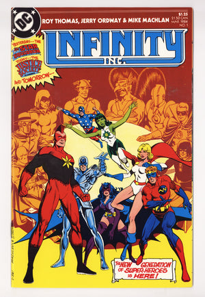 Infinity, Inc. Vol 1 1 High Grade (1984)