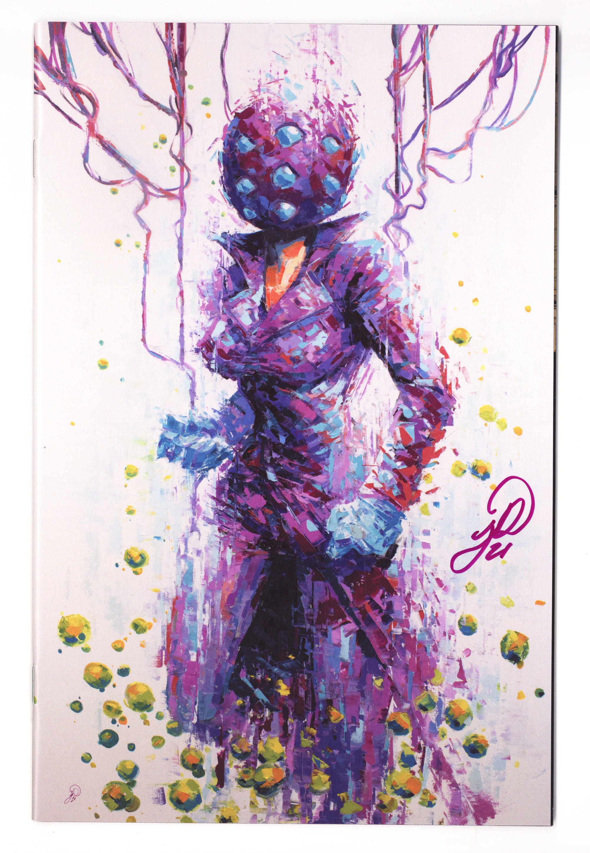 Out of Body   1  VF+ (8.5)   (2021) Desjardins Virgin   Exclusive Variant  Signed x1 Cover Johnny Desjardins 