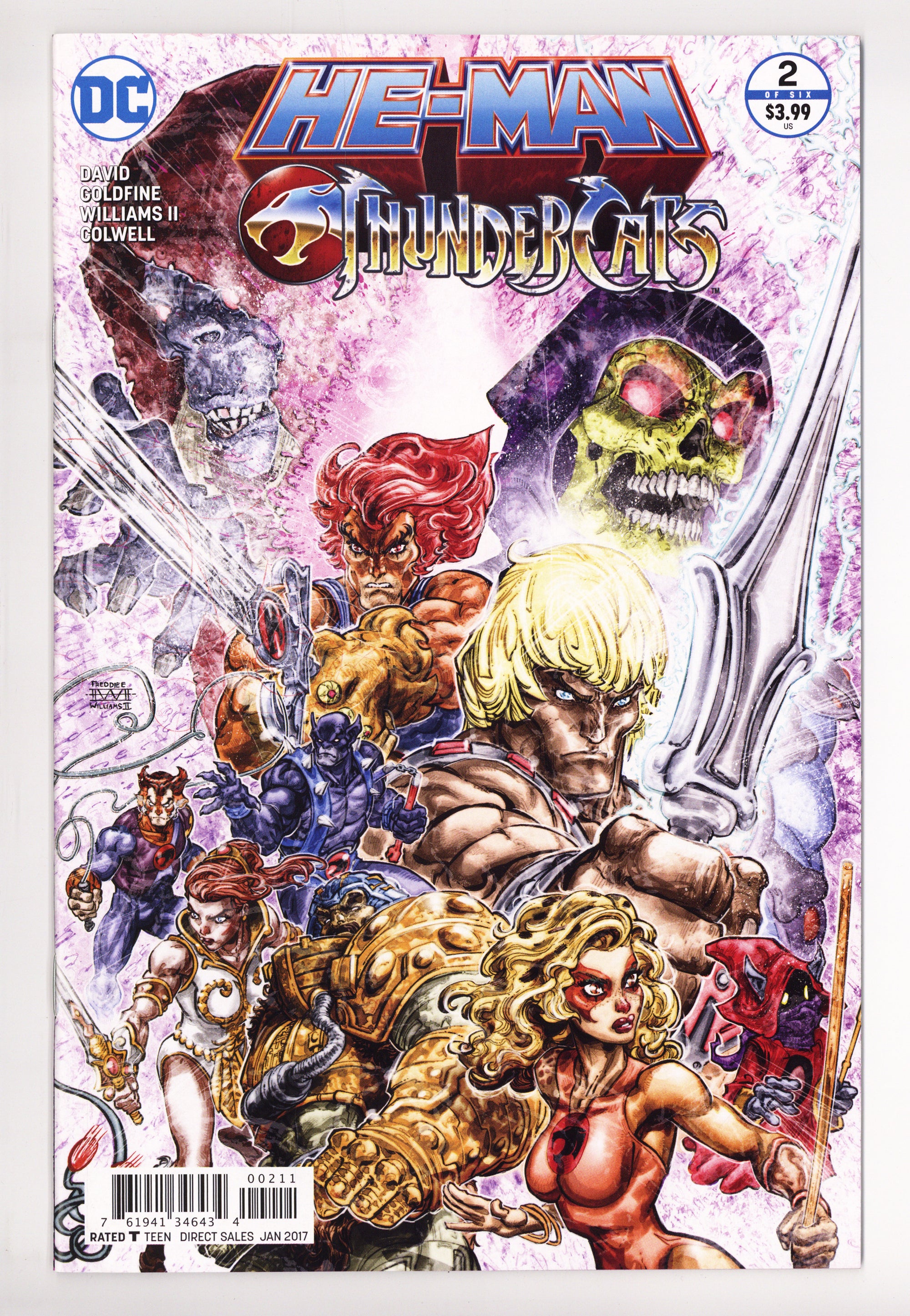 He-Man / Thundercats 2 NM- (9.2) (2017) 