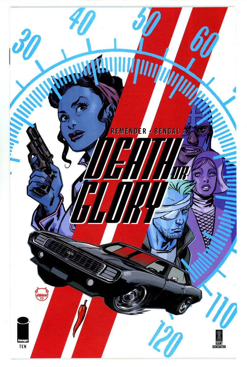 Death or Glory 10 High Grade (2020) Johnson Variant 