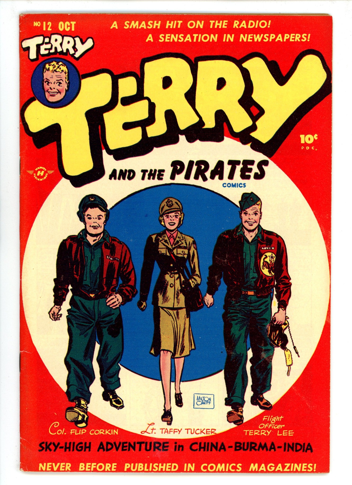 Terry and the Pirates Comics 12 VF- (7.5) (1948) 