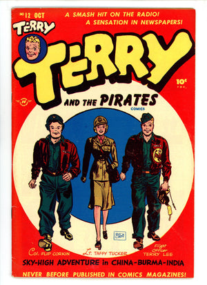 Terry and the Pirates Comics 12 VF- (7.5) (1948) 