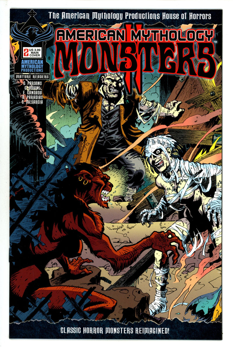 American Mythology Monsters Vol 2 2 High Grade (2021) 