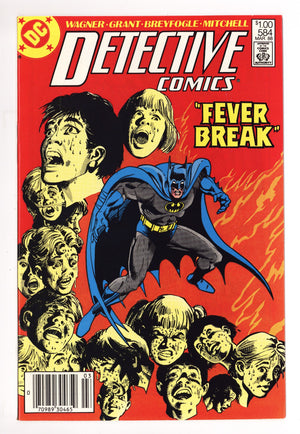 Detective Comics Vol 1 584 NM- (9.2) (1988) Canadian Price Variant