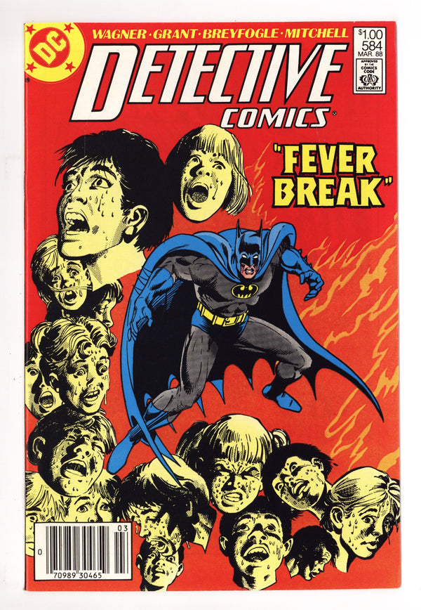 Detective Comics Vol 1 584 NM- (9.2) (1988) Canadian Price Variant