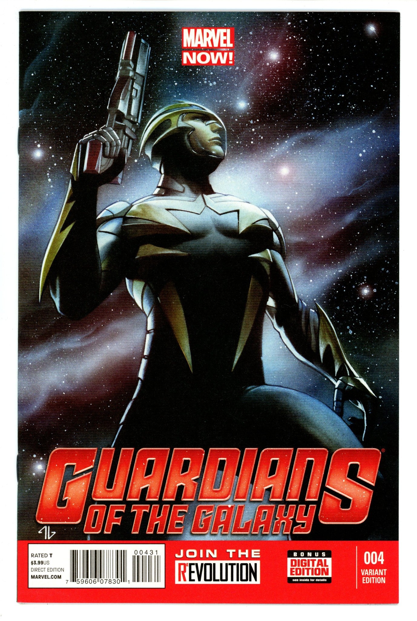 Guardians of the Galaxy Vol 3 4 NM- (9.2) (2013) Granov Variant 