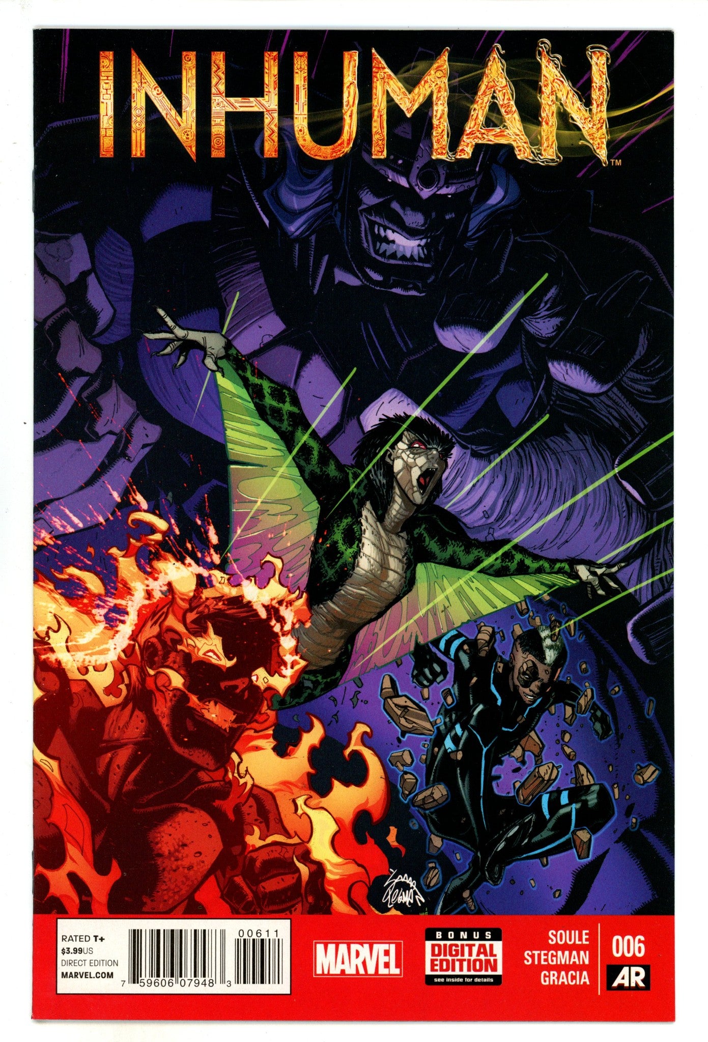 Inhuman 6 High Grade (2014) 