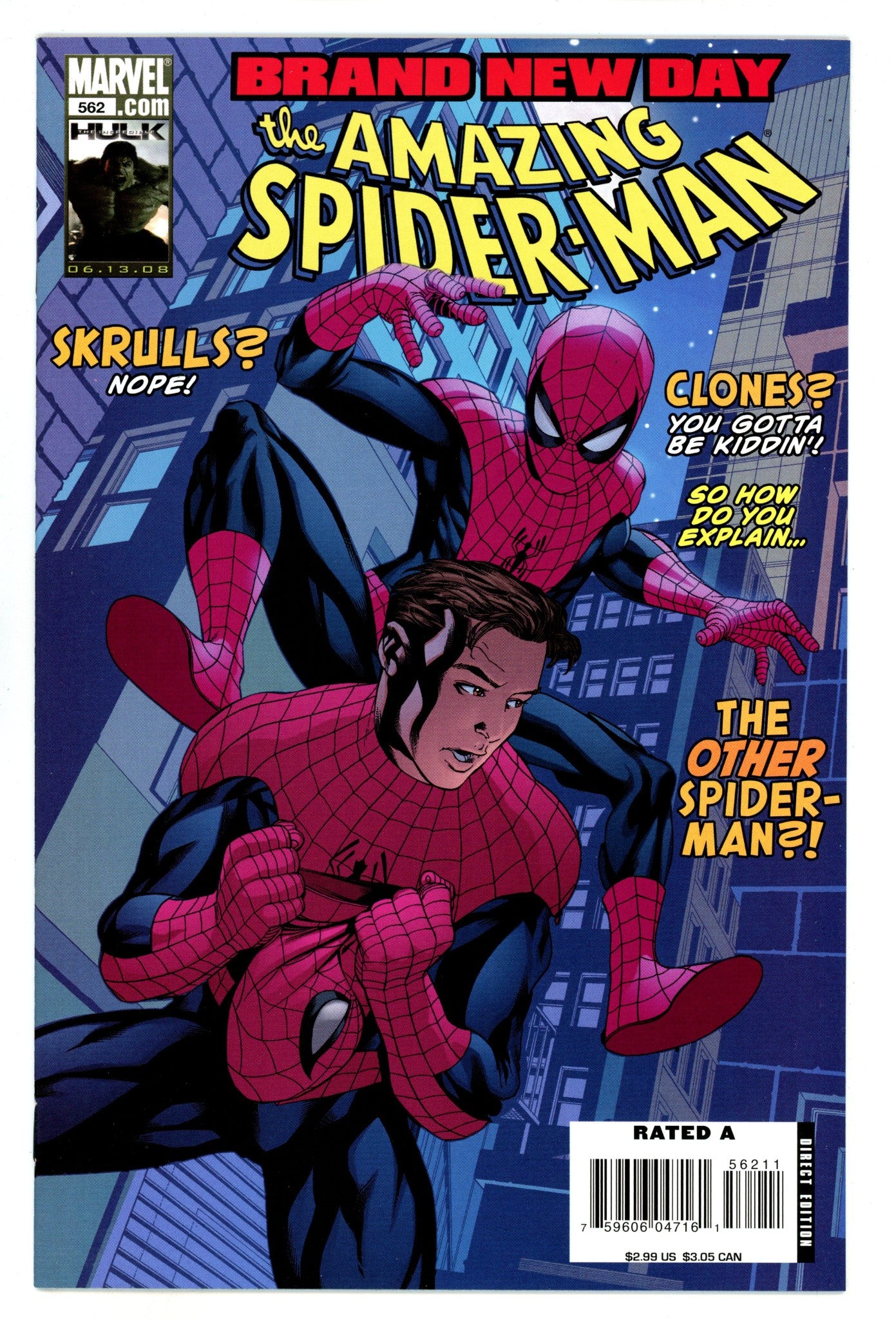 The Amazing Spider-Man Vol 2 562 High Grade (2008) 