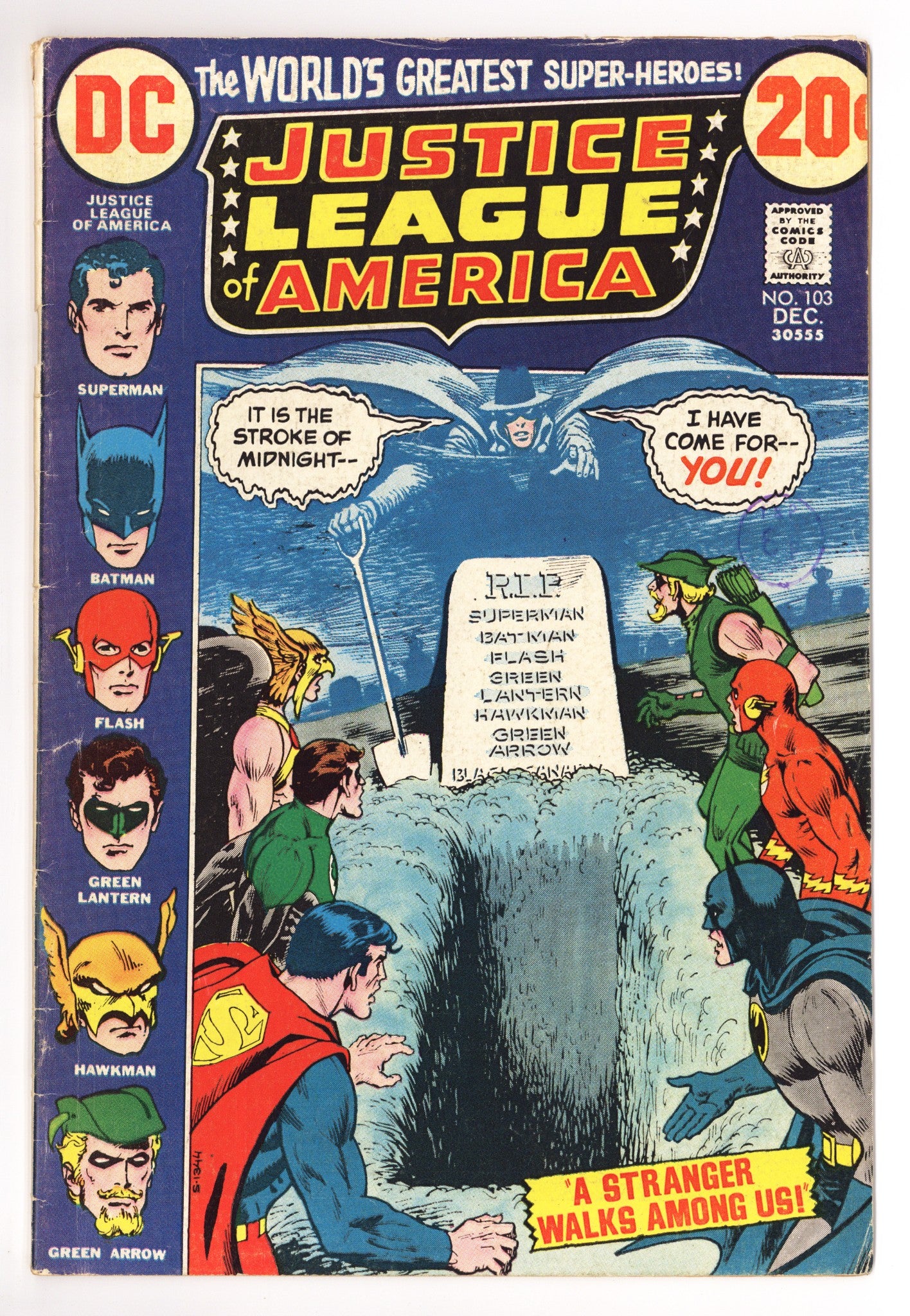 Justice League of America Vol 1 103 VG (4.0) (1972) 
