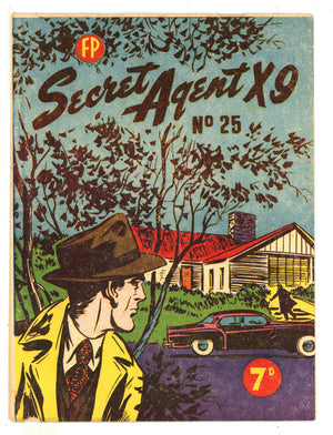 Secret Agent X-9 25 VG/FN (5.0) (1952) 