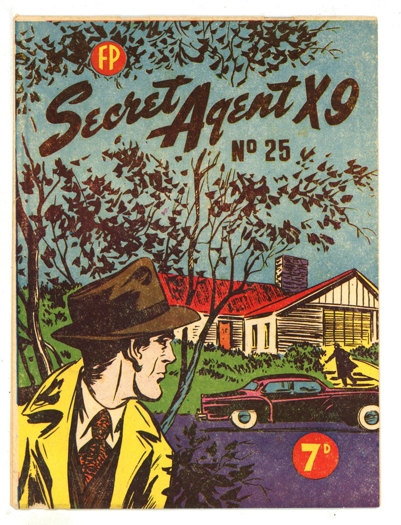 Secret Agent X-9 25 VG/FN (5.0) (1952) 