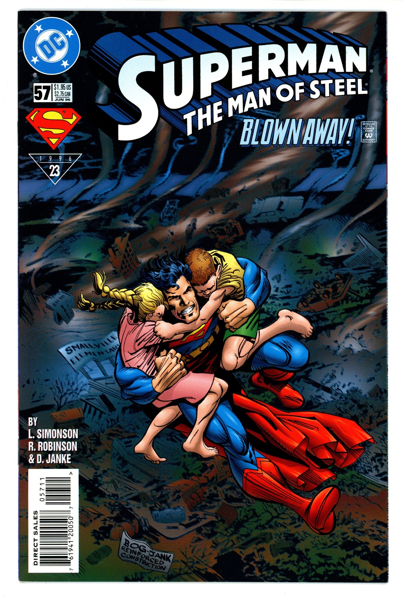 Superman: The Man of Steel 57 High Grade (1996) 